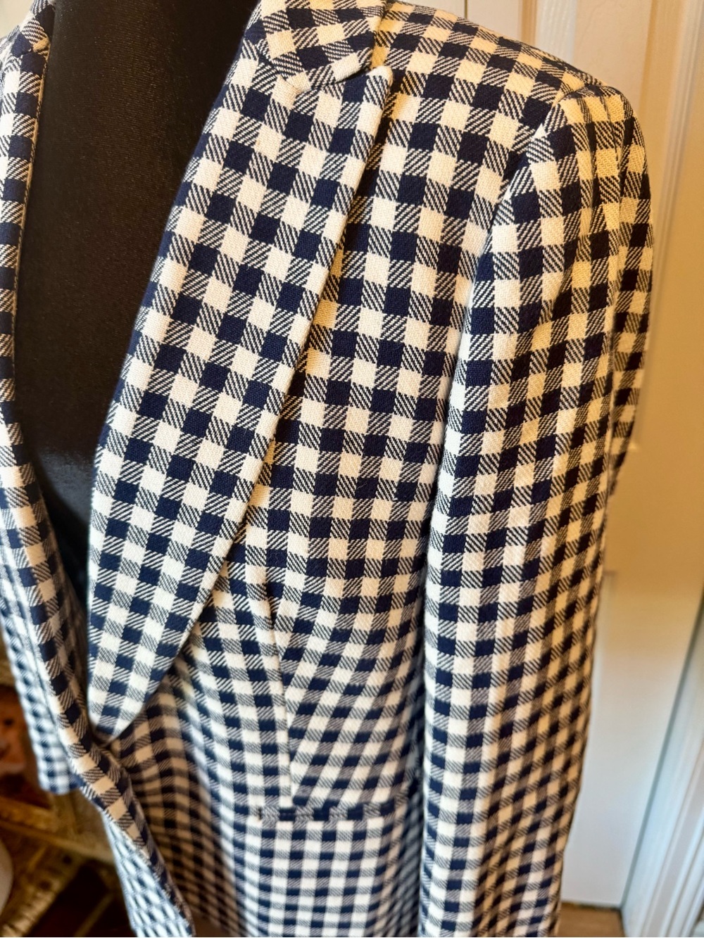 J. Crew Parke Gingham Blazer - Picture 2 of 12